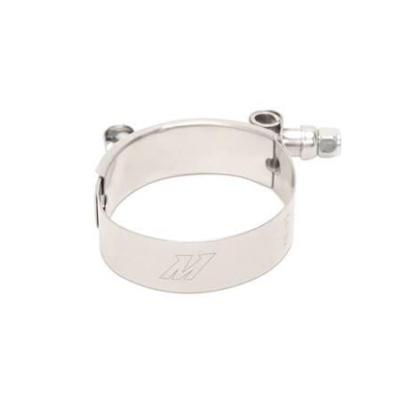 MISHIMOTO 2.25 in. Stainless Steel T-Bolt Clamp, Polished M1N-MMCLAMP225